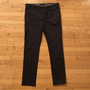 Allsaints Men’s Skinny Chinos Gray